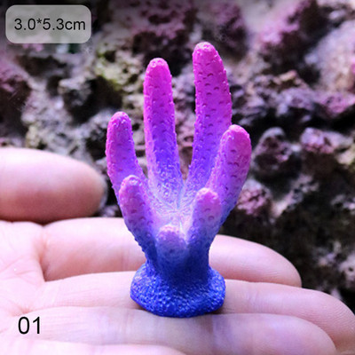 Vaigukorallkaunistus Värviline kala Akvaariumi kaunistus Kunstlik korall kaladele Tank Resin Reef Rock Haljastuskaunistused Kuumad