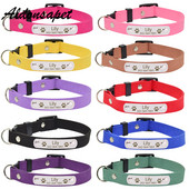 Prilagođena pločica s imenom Breakaway Ogrlica za mačke Personalizirana ugravirana ID oznaka s imenom Ogrlica s ogrlicom za mačke Mekana sigurnosna ogrlica za mačke za kućne ljubimce