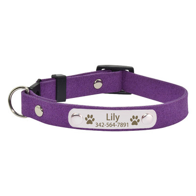 Prilagođena pločica s imenom Breakaway Ogrlica za mačke Personalizirana ugravirana ID oznaka s imenom Ogrlica s ogrlicom za mačke Mekana sigurnosna ogrlica za mačke za kućne ljubimce