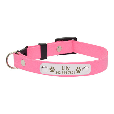 Prilagođena pločica s imenom Breakaway Ogrlica za mačke Personalizirana ugravirana ID oznaka s imenom Ogrlica s ogrlicom za mačke Mekana sigurnosna ogrlica za mačke za kućne ljubimce