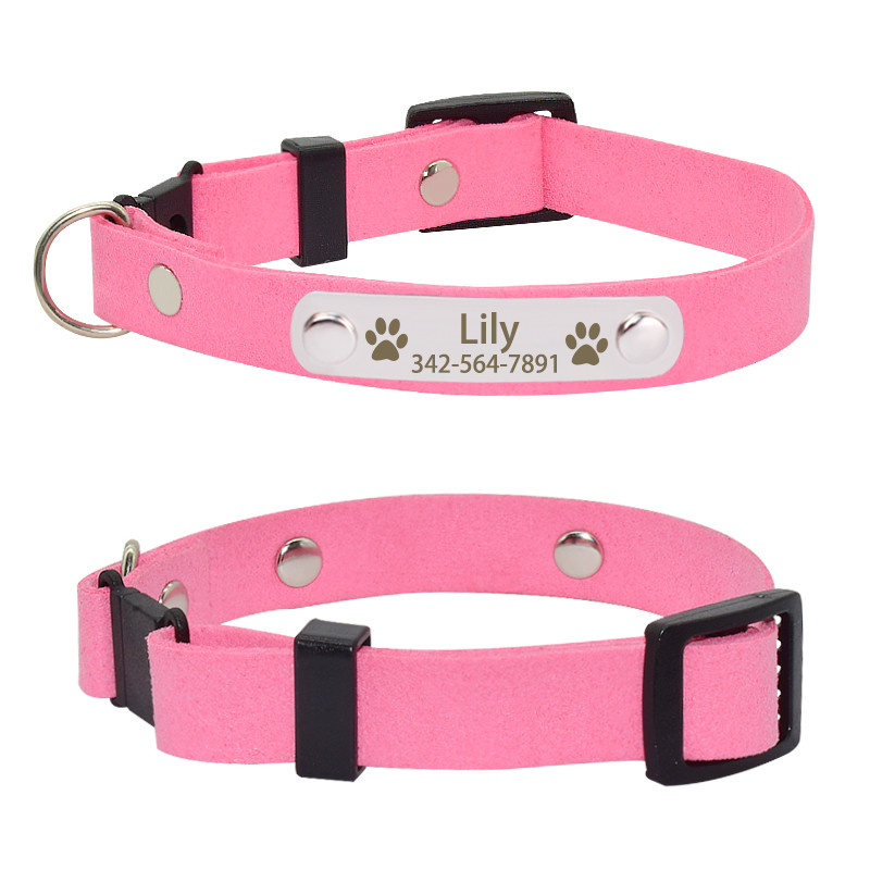 Prilagođena pločica s imenom Breakaway Ogrlica za mačke Personalizirana ugravirana ID oznaka s imenom Ogrlica s ogrlicom za mačke Mekana sigurnosna ogrlica za mačke za kućne ljubimce
