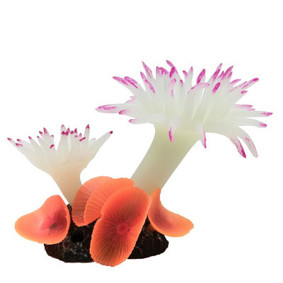Akvaariumi simulatsioon korallidekoratsioon silikoonist kunstlik akvaarium võltskorallitaim veealune mereanemooni ornament