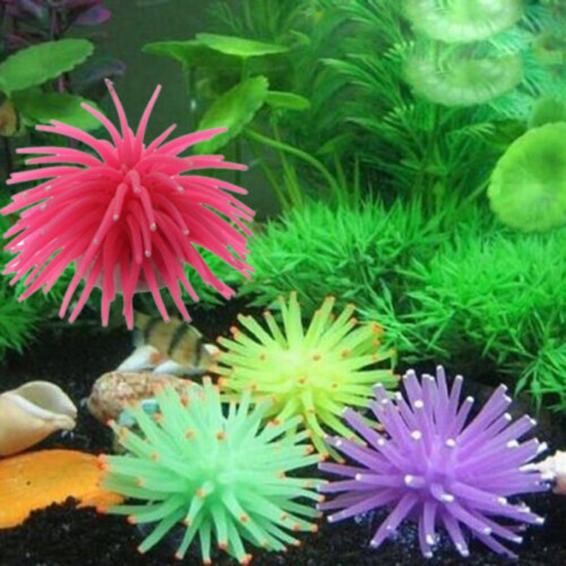 Meduze artificiale Arci de mare fals Coral Alge Plante Peisaj subacvatic Acvariu Ornamente pentru rezervor de pește Articole de decorare