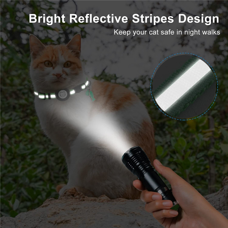 Για Apple Airtag Θήκη Dog Cat Bell Collar GPS Finder Φωτεινή προστατευτική θήκη για Apple Air Tag Case Tracker Pet Προμηθευτής