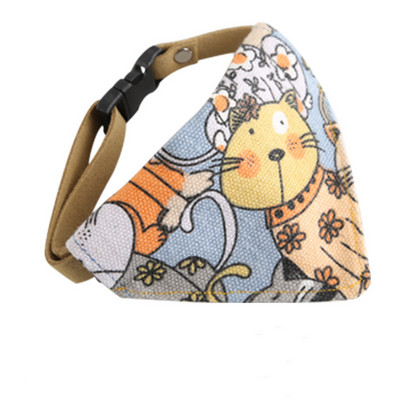 1 tk Kassi süljerätik Jaapani ja tuulekolmnurga rätik Kassi kaelarihm Väikese koera kassi ehted Kassi ja koera sall Koera kaelarihm Kassid Lemmikloom