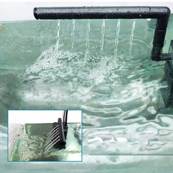 New Style υποβρύχια αντλία φίλτρου νερού Ενυδρείο Δεξαμενή ψαριών λίμνη οξυγόνου Αύξηση αντλίας εργαλείου φίλτρου ενυδρείου
