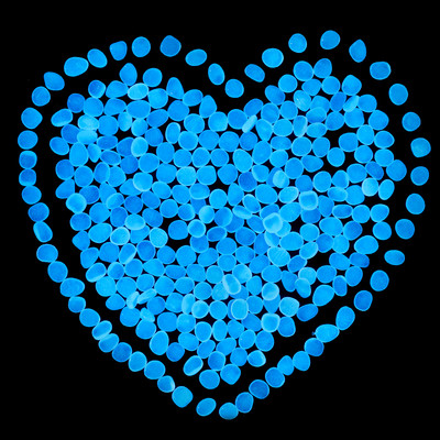 300 buc/set ornament luminos pentru amenajare a grădinii pentru acvariu pentru acvariu, piatră artificială noctilucentă, pietriș care emite lumină