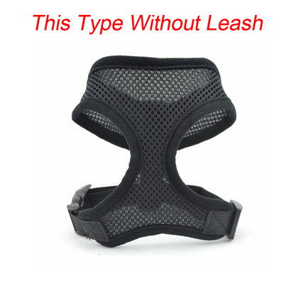 Pet Vest Cats Harmess Leash Set Puppy Training Walking Losts for Small Cats Dogs Reflective Safety Dog Chest Lap Pug Bulldog