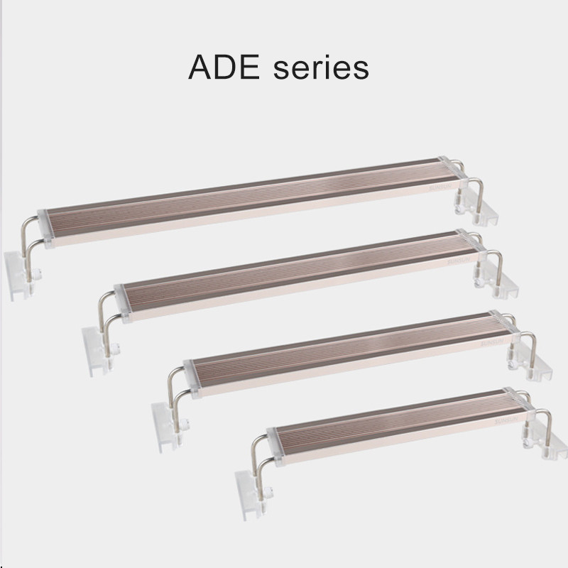 SUNSUN ADE Lampă de iluminat pentru acvariu cu LED pentru plante acvatice pentru rezervor de pește Lumină cu LED pentru acvariu 5-24W 220V Lampă de iluminat pentru creștere ultra subțire