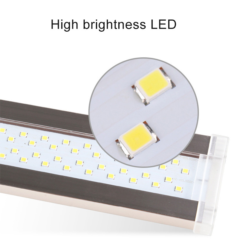 SUNSUN ADE Lampă de iluminat pentru acvariu cu LED pentru plante acvatice pentru rezervor de pește Lumină cu LED pentru acvariu 5-24W 220V Lampă de iluminat pentru creștere ultra subțire