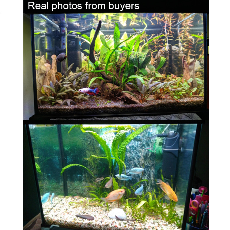 SUNSUN ADE Lampă de iluminat pentru acvariu cu LED pentru plante acvatice pentru rezervor de pește Lumină cu LED pentru acvariu 5-24W 220V Lampă de iluminat pentru creștere ultra subțire