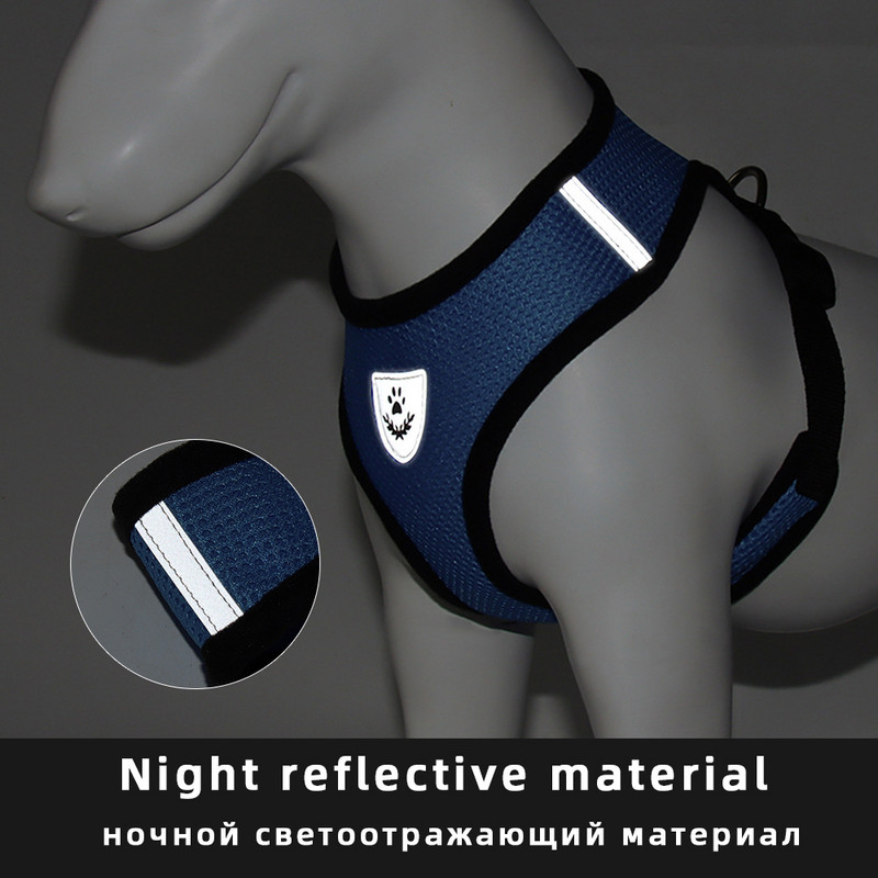 Ham de pisică pentru câini, vestă reglabilă, lesă de plimbare cu plumb, pentru cățeluși, guleră pentru câini, ham din plasă din poliester, pentru câine mic, mijlociu, pisică