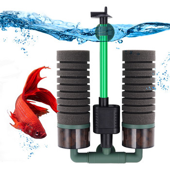 Филтър за аквариум Памук Пневматичен воден гоблин Аквариум Филтърен материал Аксесоари с въздушна помпа Лесно управление Почистване