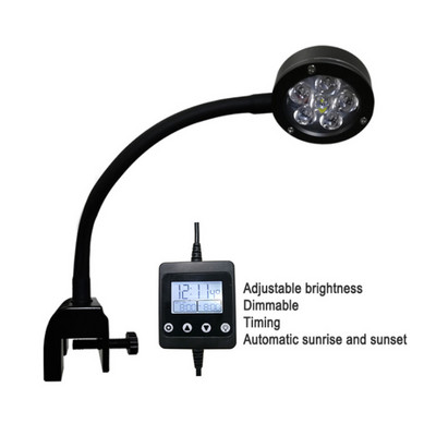 Akvarij Q2-B LED svjetlo 18W Osvjetljenje morske vode 3W Chips Slana voda Clip-on Lampa Morski koraljni greben Fish Nano Tank Izlazak sunca Zalazak sunca