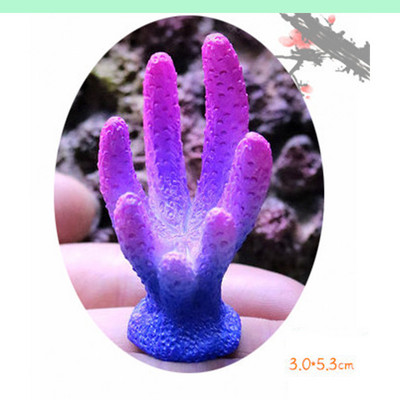 Acvariu din rășină colorată, decorație artificială pentru recif de corali, rezervor de pește, piatră de corali, ornament pentru peisaj, accesorii pentru acvariu