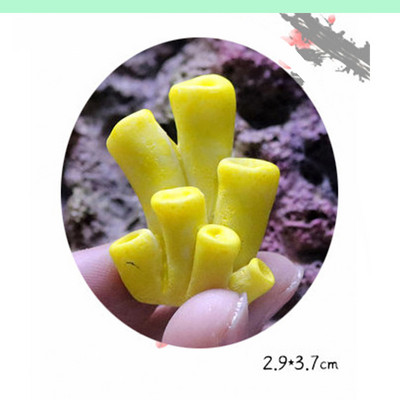 Acvariu din rășină colorată, decorație artificială pentru recif de corali, rezervor de pește, piatră de corali, ornament pentru peisaj, accesorii pentru acvariu