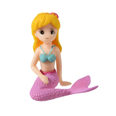 1 buc. Acvariu pentru acvariu, ornament de sirenă drăguță, pentru acvariu, pentru birou, accesorii, pentru decorare pentru acvariu