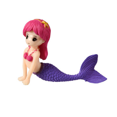 1 buc. Acvariu pentru acvariu, ornament de sirenă drăguță, pentru acvariu, pentru birou, accesorii, pentru decorare pentru acvariu