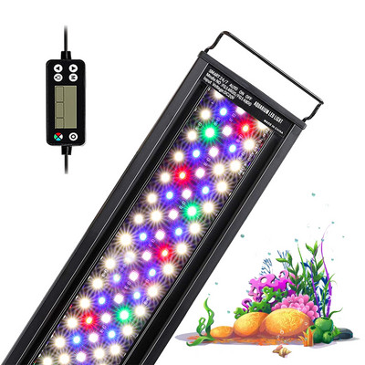 Lampă pentru acvariu Acvarii cu pești Iluminare cu LED pentru plante cu spectru complet Multicolor Decorare programabilă Iluminat cu LED pentru acvariu