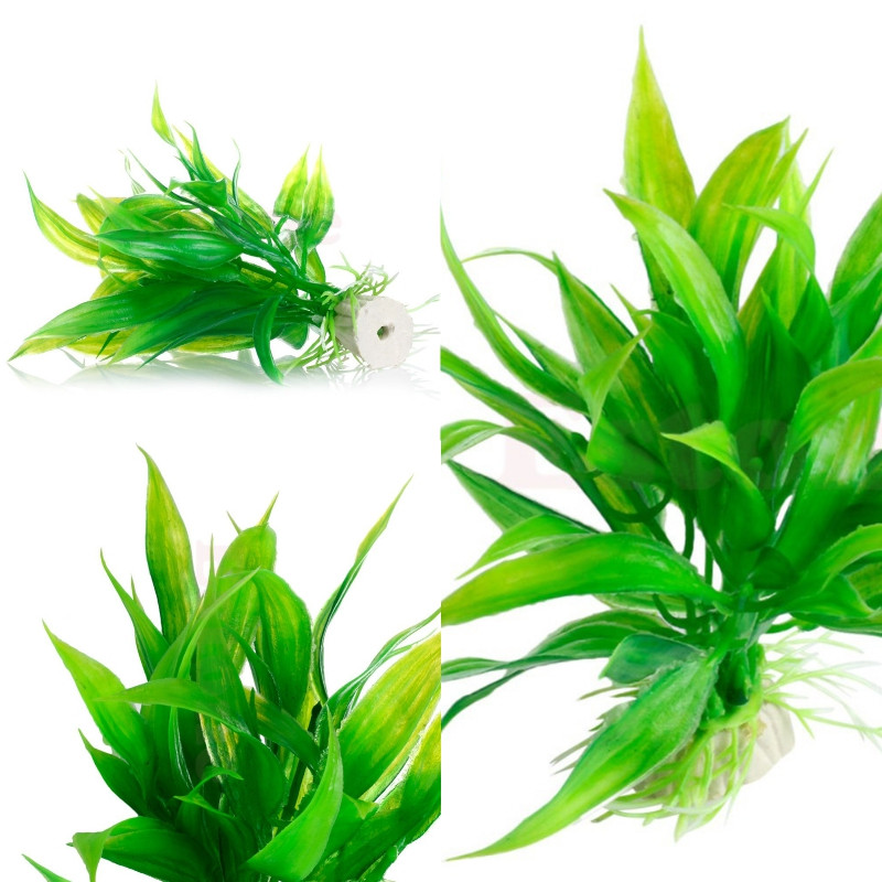 Decor pentru acvariu artificial de 15 cm, plante de apă, buruieni, ornament, plante acvatice, acvariu, iarbă, accesorii de decorare