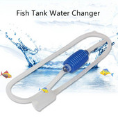 1 kom Akvarijske ribe Mjenjač vode Sifon Usisavač Šljunak Filter za vodu Poluautomatski mjenjač vode