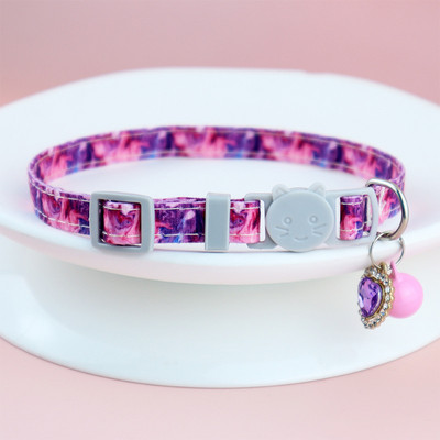 Boho etniline kassi kaelarihm, reguleeritav kassi kaelarihm kellukeste ja õrnade ripatsidega lemmikloomade kadumist ennetav kaelarihm kassipoegadele ja kutsikatele