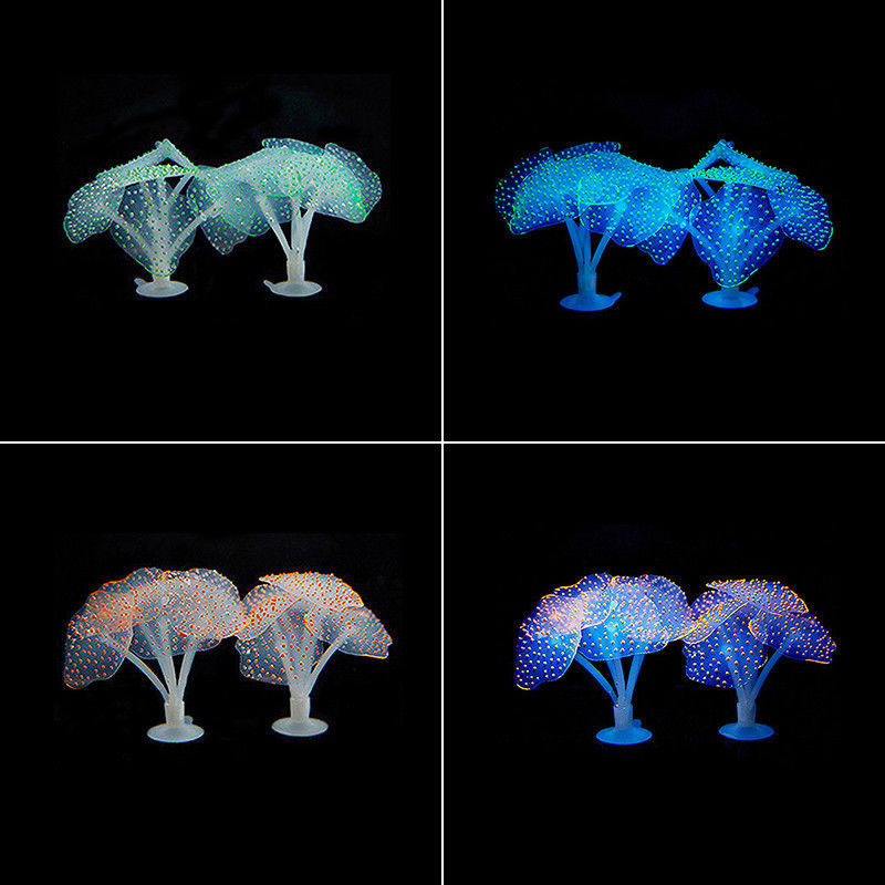 Φθορίζον Υποβρύχιο Τοπίο Διακόσμηση Προσομοίωση Κοραλί Τεχνητό Κορόιδο Διακοσμητικό Φυτό Κοραλλιών Αξεσουάρ ενυδρείου δεξαμενής ψαριών