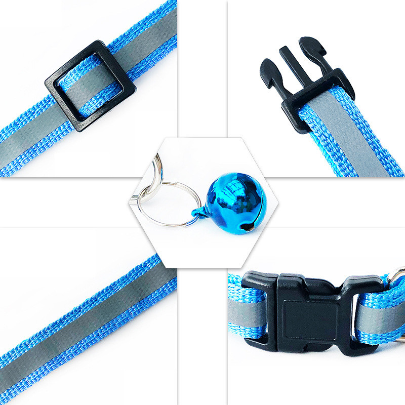 Kohandatud ID nimesilt Kassi kaelarihm kellakee ohutu helkur nailonist kassipoegade kaelarihm, isikupärastatud graveeritud nimesilt lemmiklooma kaelarihm