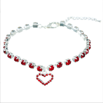 Ogrlica za kućne ljubimce Pribor za mačke Ogrlica za mačke Ogrlica za ljubav s tri reda Diamantna ogrlica Ogrlica za mačke Pribor za kućne ljubimce Ogrlica za mačke