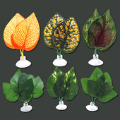 Acvariu Betta Frunze Plante Artificiale Pește Ovipoziție Pat de odihnă Rezervor de pește Pat plutitor Frunze Hamac Pește de luptă Aqarium Decor