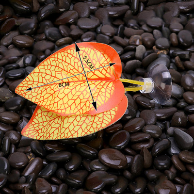 Acvariu Betta Frunze Plante Artificiale Pește Ovipoziție Pat de odihnă Rezervor de pește Pat plutitor Frunze Hamac Pește de luptă Aqarium Decor