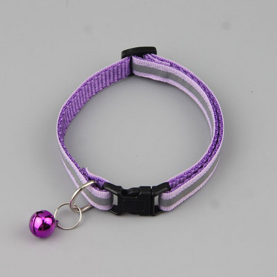 Reflektirajuća ogrlica za mačke, podesiva kopča, prsten, ogrlica, zvono, proizvodi za kućne ljubimce, sigurnosna elastična najlonska ogrlica za gatos