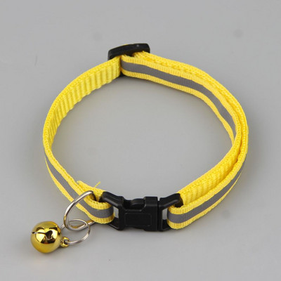 Reflektirajuća ogrlica za mačke, podesiva kopča, prsten, ogrlica, zvono, proizvodi za kućne ljubimce, sigurnosna elastična najlonska ogrlica za gatos