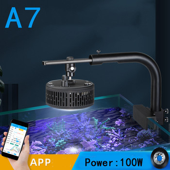 Aquarium Full Spectrum A7 WIFI Control Coral Tank LED Light 360 Кръгла лампа A7S2