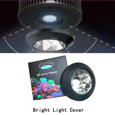 Akvaariumi täisspektriga A7 WIFI-juhtimisega korallipaagi LED-valgusti 360 ümmargune lamp A7S2