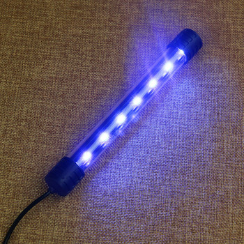 LED светлина за аквариумни рибки Потопяема водоустойчива лентова лампа EU Plug Нов B03E