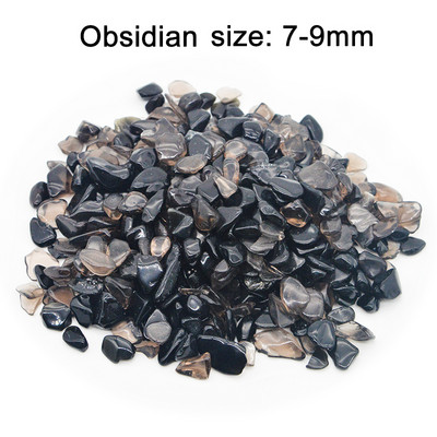 50g 100g Decor natural pentru acvariu, piatră, fundal pentru rezervor de pește, cristal colorat, pietriș, accesorii pentru decor pentru grădină, 7-9mm