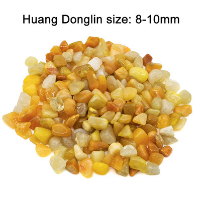 50g 100g Decor natural pentru acvariu, piatră, fundal pentru rezervor de pește, cristal colorat, pietriș, accesorii pentru decor pentru grădină, 7-9mm