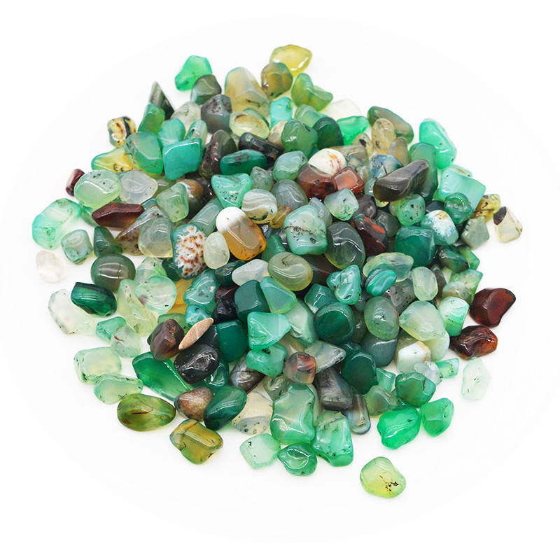 50g 100g Decor natural pentru acvariu, piatră, fundal pentru rezervor de pește, cristal colorat, pietriș, accesorii pentru decor pentru grădină, 7-9mm