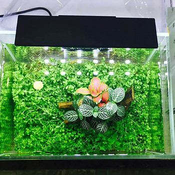 Ενυδρείο LED Light Light Tank Water Stand Aquatic Plant Grow Decoration Clip-On Lamp Φωτισμός Aquatic Plant Lighting Waterproof Lamp