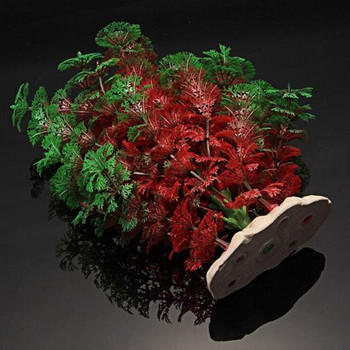 Ζωντανή τεχνητή δεξαμενή ψαριών ενυδρείου Πλαστική ψεύτικη διακόσμηση φυτών με γρασίδι Στολίδι Προϊόντα για κατοικίδια Διακοσμητικά προμήθειες