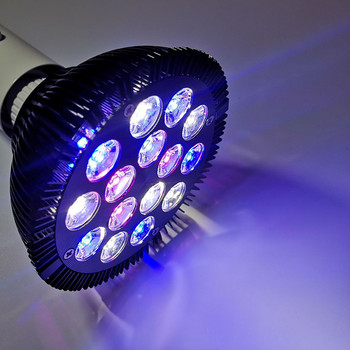 LED лампа за аквариум 36/45/54W LED лампа за аквариум Fish Tank Крушка с 6-лентов пълен спектър за аквариумни растения за солена вода в коралов риф