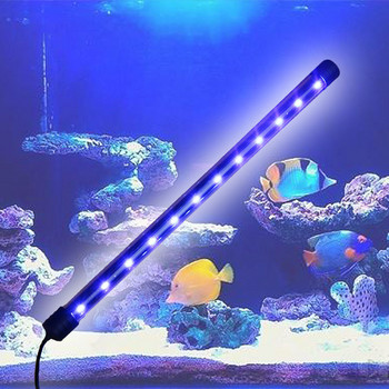 LED светлина за аквариумни рибки Потопяема водоустойчива лентова лампа EU щепсел Нова
