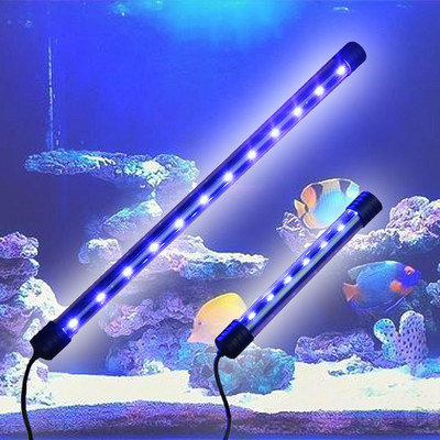 LED светлина за аквариумни рибки Потопяема водоустойчива лентова лампа EU щепсел Нова