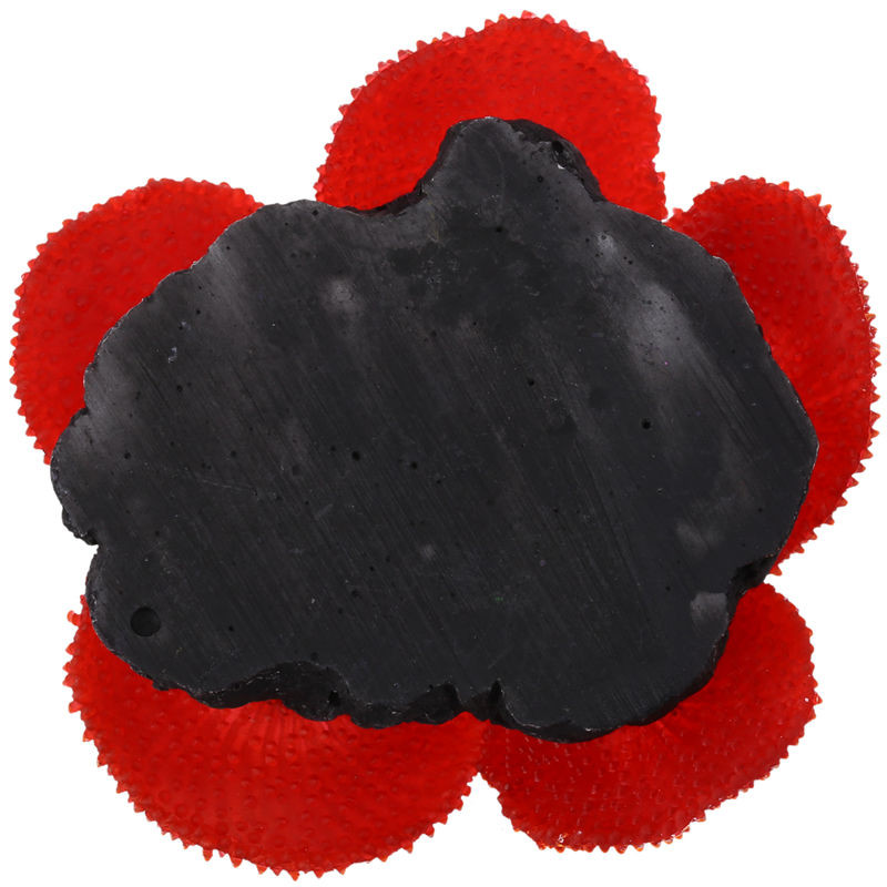 Kunstlik akvaariumi akvaariumi kaunistus Coral Sea Plant Ornament Silikoon Mittetoksiline punane