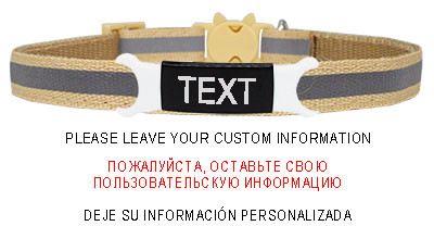 Guler reflectorizant pentru pisici, cataramă de siguranță gravată, colier ajustabil pentru animale de companie, personalizat, personalizat, gravare gratuită, nailon, cățeluș, pisicuțe