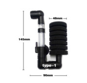 Φίλτρο σφουγγάρι ενυδρείου Fish tank Shrimp Pond Αντλία αέρα Βιοχημικό Σφουγγάρι Φίλτρο Βιο Σφουγγάρι Φίλτρο Φίλτρο Ενυδρείου