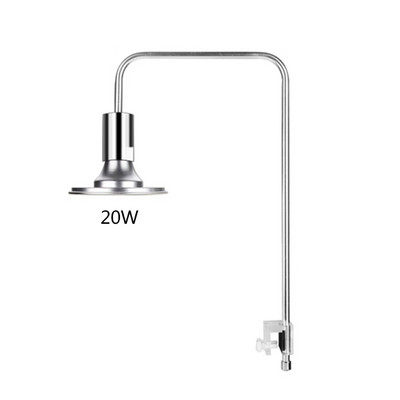 220V 20W/40W Lumină LED pentru acvariu Lampă pentru creșterea plantelor, iarbă de apă acvatică, iluminare pentru reptile țestoase, cu clips pentru rezervorul de pește