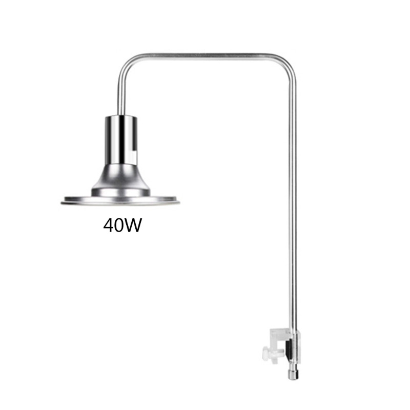 220V 20W/40W Lumină LED pentru acvariu Lampă pentru creșterea plantelor, iarbă de apă acvatică, iluminare pentru reptile țestoase, cu clips pentru rezervorul de pește