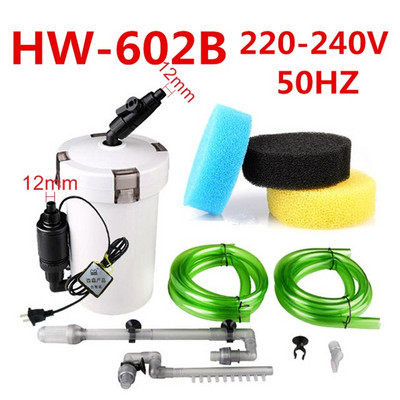 220-240V SunSun Filtru pentru acvariu Pre-filtru biochimic HW602B/603B EW602B/603B Filtru din burete pentru rezervor de pește extern
